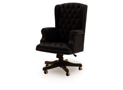 Sedia girevole classica su ruote Sedia da ufficio per il capo Sedia da ufficio italiana nuova