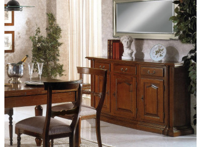 Comò credenza sideboard in legno massello marrone mobili comò sideboard.