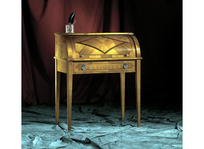 Scrivania Tavolo Arredamento Italiano Mobili Legno Massello Ufficio Segretario Nuovo