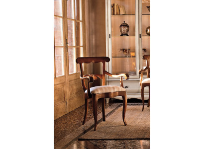 Sedia imbottita con braccioli poltrona lussuosa poltroncina sedie soggiorno sala da pranzo poltrona