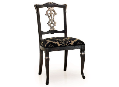 Sedia imbottita marrone Sedia da pranzo Sedia da ufficio Sedia con schienale Poltrona Sedia Design