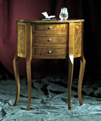 Tavolino da console, console, tavolino da appoggio, tavolo console, tavolo da parete in legno nuovo.