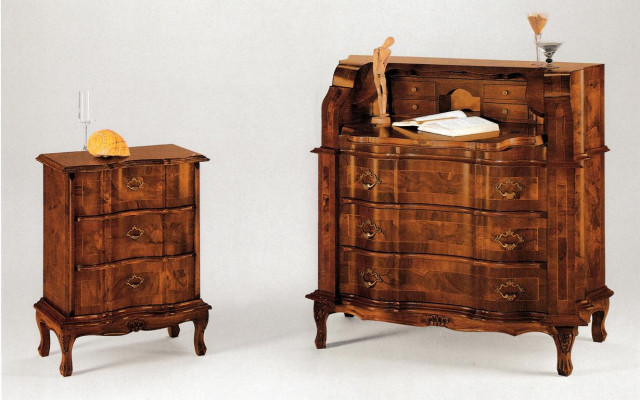 Comodino Di Lusso In Legno Comodini Tavolo Consolle Notte Stile Moderno Console Nuovo
