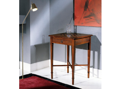 Tavolino Comodino Scacchiera Mobili Tavolino da caffè Tavolino da salotto Tavolo in legno Tavolo