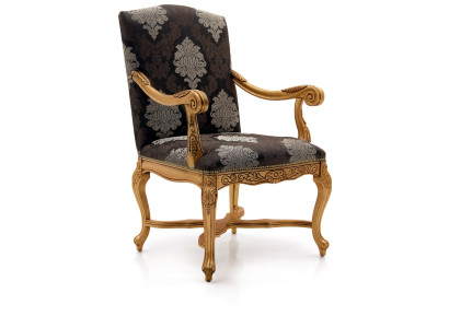 Soggiorno Sala da pranzo Poltrona Sedia imbottita Bracciolo Sedia di lusso Sedia Sedie