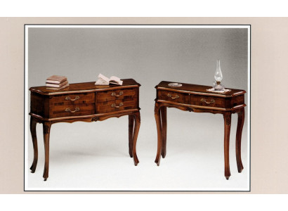Comò Consolle Barocco Rococò Tavolo Comodini Legno Design Armadietto Aggiuntivo
