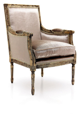 Rivestimento Tessile in Legno 1 Posto Design Lounge Club Poltrona Relax Sedia