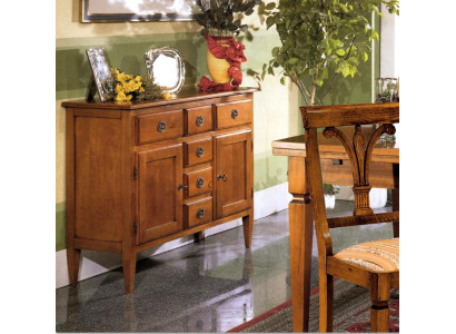 Comò credenza sideboard marrone credenze mobili in legno massello