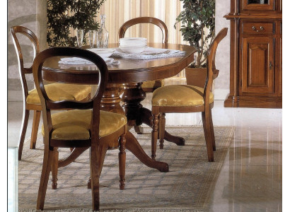 Tavolo Tavolo in legno Barocco Rococò Sala da pranzo Tavolo da pranzo reale classico