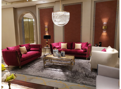 Sofà 3 posti + 2 posti + 1 posti Set Divano design Divano Imbottito Divani Moderni Garnitura