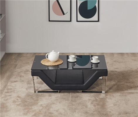 Tavolino da salotto Tavolino da caffè Design in vetro Comodini Tavolo Soggiorno