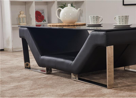 Tavolino da salotto Tavolino da caffè Design in vetro Comodini Tavolo Soggiorno