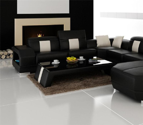 Tavolino da salotto Tavolino da caffè in vetro Design Tavolini Tavolo Tavoli Soggiorno