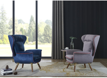 Design poltrona ad ala singola in tessuto divano divano divani nuovi