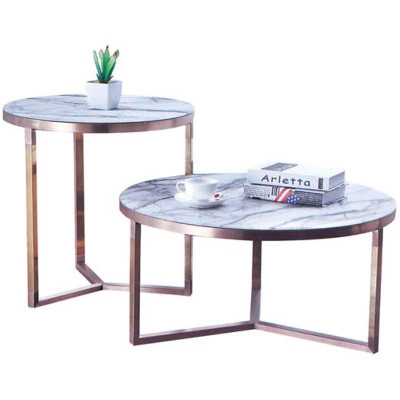 Designer Tavolo Rotondo Tavoli Tavolo Rotondo Divano Metallo Vetro Auxilia