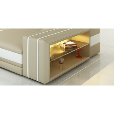 Soggiorno divano in pelle divano angolare divano divano imbottito posto angolare DonbassB