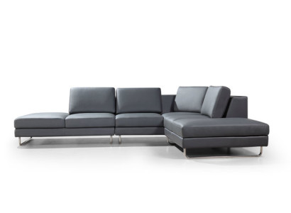Divano in pelle, design imbottito, divano ad angolo, zona soggiorno, divani ad angolo, divani.