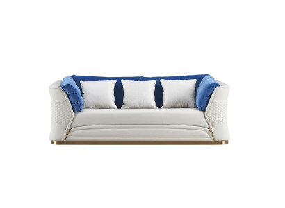 Mobili di design Chesterfield Divano Set di divani Divani 3+2+2 Divano Classico Set