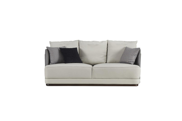 Mobili da design italiani Soggiorno Set di divani Divano Imbottito in Pelle