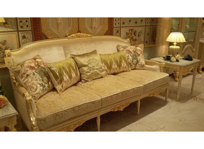 Set di divani 3+1 Design Sofa Poltrona Divani Divano Classico Gruppo di lusso.