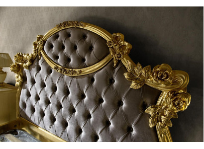Letto Camera da letto Set Design Mobili Classici di Lusso Nuovi 2 Comodini 3 pezzi.