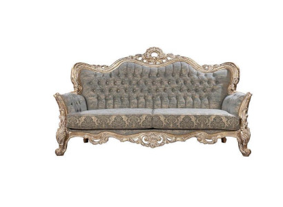 Chesterfield set di divani 3+3+1+1 Tavolino da salotto Divano classico Posto a sedere imbottito