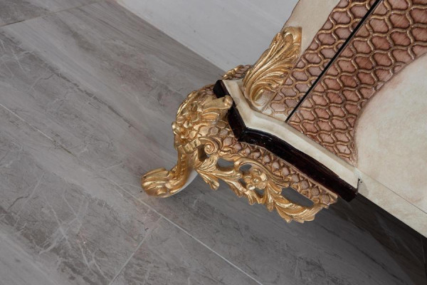 Mobile con specchio Set di cibo Barocco Comodini in legno Comodino in legno Armadio nuovo