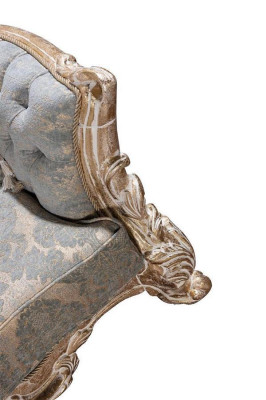 Poltrona Poltrona Chesterfield Sedia Sedile Imbottita Divano Lounge legno Lusso Nuovo