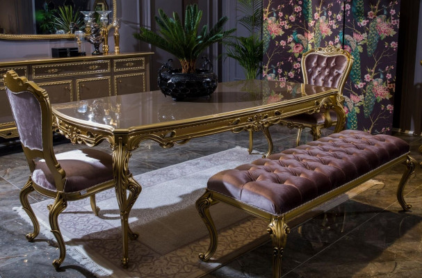 Lusso Pouf Designer Chesterfield Velluto Pouf Pouf Panchina Imbottita