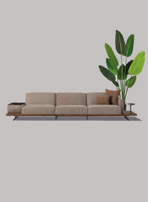 Set di divani di lusso: divani 4+3+1 posti, poltrona 2 volte, tavolino 4 pezzi