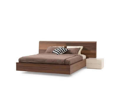 4 pezzi set camera da letto Letto 2 comodini Armadio Armadio