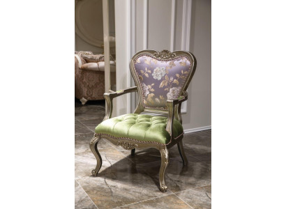 Poltrona 1 posto Verde Soggiorno Elegante Mobile di lusso Chesterfield Nuovo