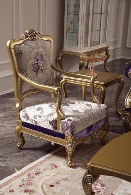 Poltrona divano a 1 posto Designer Sofà Club Art déco Lounge Imbottito