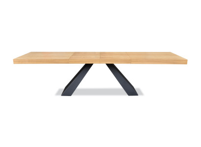 Tavolo Tavolo da pranzo Tavolo in legno xxl Tavolo da conferenza 100x200cm Allungabile 280cm massiccio