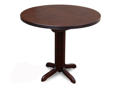 Tavolo Tavolo da pranzo Tavolo in legno XXL Tavolo da conferenza Raggio 90 + 35 CM