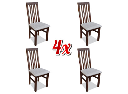 Tessuto seduta poltrona set Nuovo Club TV sedia 4x sedia imbottita da pranzo Lounge.