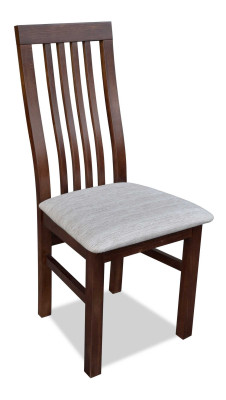 Sedia marrone design sala da pranzo soggiorno sedie in legno imbottite mobili nuovi