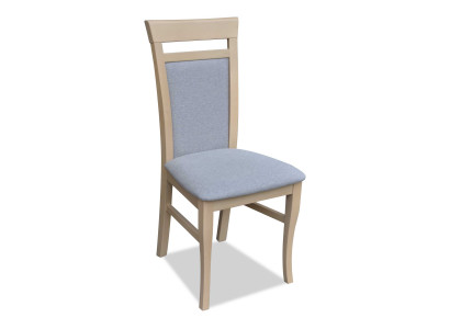 Design 1x set di sedie da sala da pranzo da ristorante, poltrona, set di poltrone imbottite in legno.