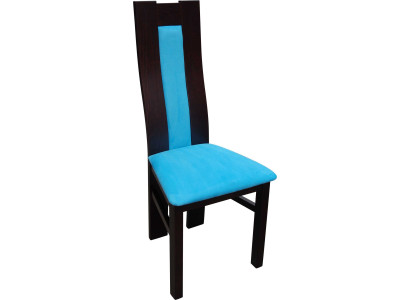 LEGNO MASSICCIO SEDIA DESIGN BLU SEDIA DA PRANZO MODERNA DECORATIVA