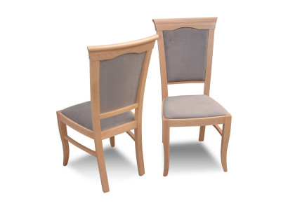 Design 1x Set di sedie Sedia da pranzo Poltrona Gastro Mobili in legno Poltrone Cucina