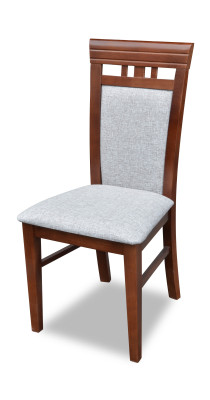 Design di lusso, sedia in legno massello imbottita per ufficio, sala da pranzo.