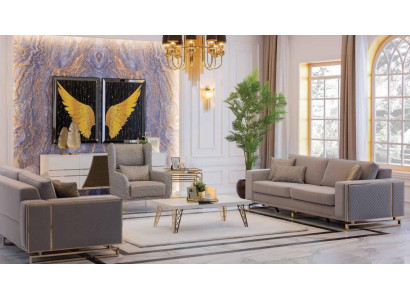 Moderni divani 3+2+1 posti in stile moderno, design di lusso.