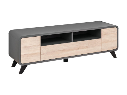 Set soggiorno mensola da parete porta TV mobili in legno 2x vetrina parete attrezzata nuova
