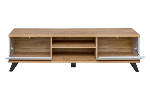 Set soggiorno libreria porta TV mensola set mobili soggiorno in legno 4 pezzi.