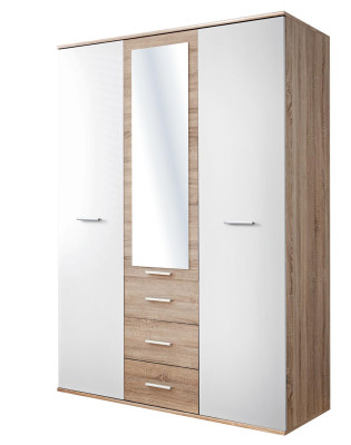 Set camera dei bambini Letto Comodino Armadio design Moderno Arredamento 4 pezzi