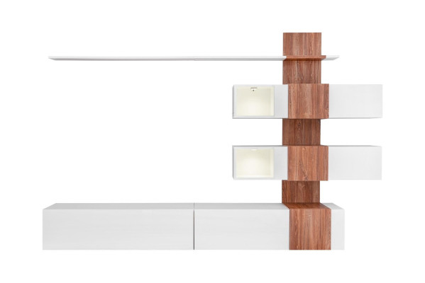Moderna parete attrezzata di lusso design soggiorno stand TV pareti scaffali