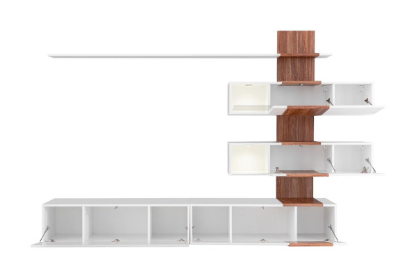 Moderna parete attrezzata di lusso design soggiorno stand TV pareti scaffali