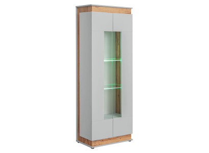 Vetrina bianca lussuosa Armadi da soggiorno in legno, mobili nuovi di design.