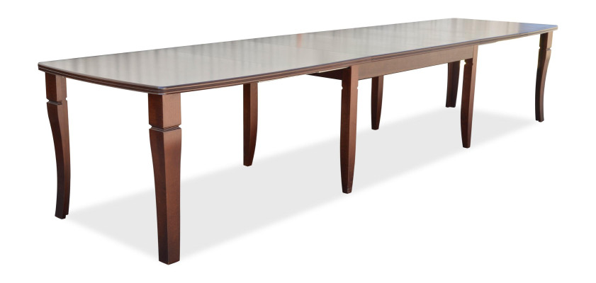 Progettista di cucine Tavolo da pranzo Tavolo Soggiorno Legno Tavoli di lusso 100x160/400cm Mobili