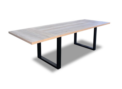 Tavolo da pranzo Tavolo da pranzo angolare Tavolo da pranzo Sala da pranzo Moderno Legno Marrone